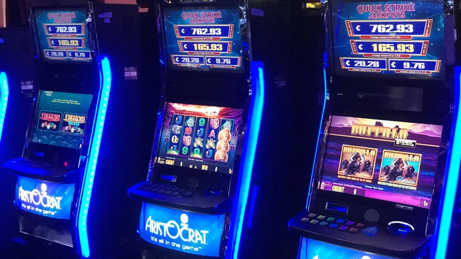 Quick Strike Jackpots on a Top-box in a live operator venue
